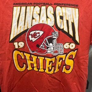 Kansas City Chiefs NFL Graphic T-Shirt Red Men’s S/M